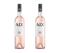 Maison AIX Coteaux d’Aix-en-Provence Rosé | French Rosé Wine | Grenache Syrah Cinsault | 12.5% ABV | 2 x 75cl | Elegant Provence Rosé