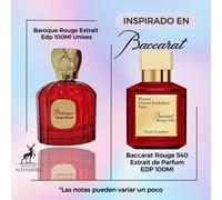 Maison Alhambra Baroque Rouge Extrait Eau De Parfum 100ml