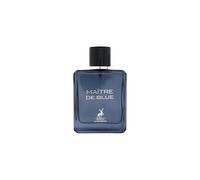 Maison Alhambra Maitre De Blue Eau de Parfum for Men 3.4 oz - Rich Amber, Cedar & Jasmine, Woody Notes (561713)