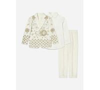 Maison Ava Boys Nash Suit in Ivory - Ivory - 6 Yrs