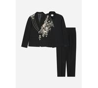 Maison Ava Boys Oberon Suit in Black - Black - 10 Yrs