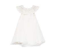 MAISON AVA contrasting-collar dress - Neutrals 6 mth