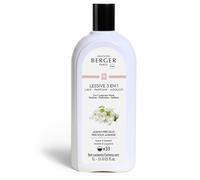 MAISON BERGER 3-in-1 Laundry Wash - Cleans, Softens, Fragrances - Fiber Protection, Phosphate-Free, Vegan - Long-Lasting Scent - HE Compatible, 1L (33 Washes) - Made in France (Precious Jasmine)