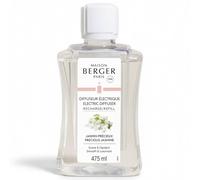 Maison Berger 475 ml Electric Diffuser Refill - 40 Hour Diffusion Time - Ready to Use Fragrance (Precious Jasmine)