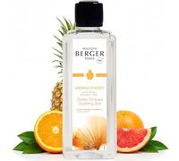 MAISON BERGER Aroma Energy Lamp Berger Fragrance Refill, 500 mL - 2-in-1 Catalytic System, Neutralizes Odours Then Diffuses Fragrance, Zesty Grapefruit with Bright Citrus Vitality