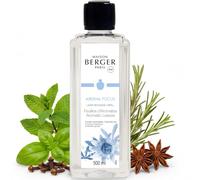 MAISON BERGER Aroma Focus Lamp Berger Fragrance Refill, 500 mL - 2-in-1 Catalytic System, Neutralizes Odours Then Diffuses Fragrance, Aromatic Mint and Rosemary for Mental Clarity