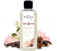 MAISON BERGER Aroma Relax Lampe Berger Refill, 500 ml | Refill Aroma Relax 500 ml for the Lampe Berger catalytic lamp, about 80 h of fragrance, helps neutralise odours