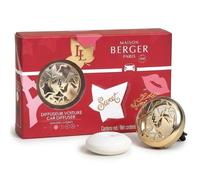 Maison Berger - Car perfume diffuser - Metal air vent clip - Scented refill included (~4 weeks), 4.5 cm - Compatible with all models - Made in France (Lolita Lempicka Sweet)