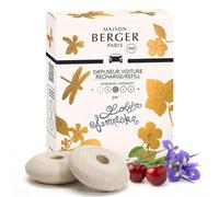 MAISON BERGER Car Diffuser Refill Lolita Lempicka, Pack of 2 Ceramics | Set of 2 Ceramic Inserts, Fits MAISON BERGER Vent Clip Diffusers, 4-Week Passive Diffusion, Made in France