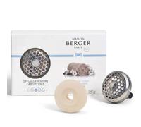 MAISON BERGER Cotton Caress Car Diffuser Set, Clip & Ceramic Refill