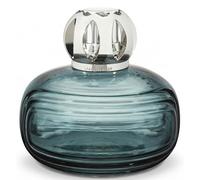 MAISON BERGER - Enigma Lampe Berger - Art Deco 2-in-1 Odor-Neutralizing and Fragrance Catalytic Lamp, 386 mL / 13.05 fl oz - No Fragrance Included - Made in France (Blue)