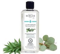 MAISON BERGER Fragrance Refill - 1L Lampe Berger Oil for Home Diffuser - Purifies Air, Long-Lasting French Scent, For Catalytic Burner Lamps, Dye-Free Home Fragrance (Fresh Eucalyptus)