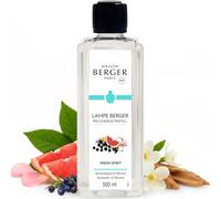 MAISON BERGER Fresh Spirit Lamp Berger Fragrance Refill, 500 mL - 2-in-1 Catalytic System, Neutralizes Odours Then Diffuses Fragrance, Zesty Citrus with Aromatic Floral Clarity