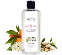 MAISON BERGER Lady Flower Lamp Berger Fragrance Refill, 1 Liter - 2-in-1 Catalytic System, Neutralizes Odours Then Diffuses Fragrance, Elegant Floral Bouquet with Powdery Woody Nuance