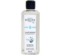 MAISON BERGER - Lampe Berger Fragrance Refill - 500ml Home Scent Oil for Catalytic Diffuser - Purifies Air & Removes Odors - Made in France - 40 Hours of Diffusion (Bleu Seduction)