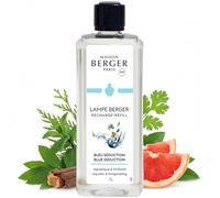 MAISON BERGER Lampe Berger Refill Blue Seduction, 1 L | Refill Blue Seduction 1 L for the Lampe Berger catalytic lamp, about 160 h of fragrance, helps neutralise odours