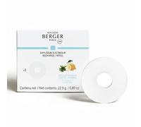 MAISON BERGER Nomad Electric Diffuser Refill - Long-Lasting Ceramic Insert, 6 to 8 Weeks Continuous Scent, Leak-Free, Easy Replacement, Indoor Home Fragrance (Zest of Verbena)