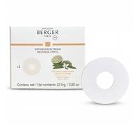 MAISON BERGER Nomad Electric Diffuser Refill - Long-Lasting Ceramic Insert, 6 to 8 Weeks Continuous Scent, Leak-Free, Easy Replacement, Indoor Home Fragrance (Lemon Flower)