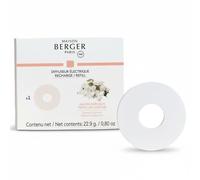 MAISON BERGER Nomad Electric Diffuser Refill - Long-Lasting Ceramic Insert, 6 to 8 Weeks Continuous Scent, Leak-Free, Easy Replacement, Indoor Home Fragrance (Precious Jasmine)