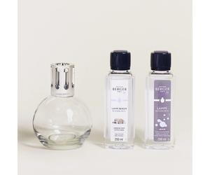 Maison Berger Paris Essential Clear Glass Burner Starter Lamp Gift Pack