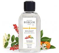 MAISON BERGER Reed Diffuser Refill Goji Berries 200 ml | Goji Berries 200 ml refill for reed diffusers, continuous diffusion around 4 weeks, no flame