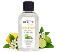 MAISON BERGER Reed Diffuser Refill Lemon Flower 200 ml | Lemon Flower 200 ml refill for reed diffusers, continuous diffusion around 4 weeks, no flame