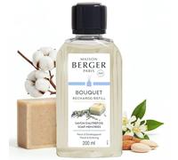 MAISON BERGER Reed Diffuser Refill Soap Memories 200 ml | Soap Memories 200 ml refill for reed diffusers, continuous diffusion around 4 weeks, no flame