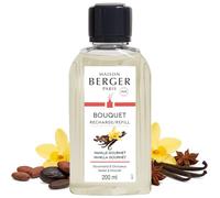 MAISON BERGER Reed Diffuser Refill Vanilla Gourmet 200 ml | Vanilla Gourmet 200 ml refill for reed diffusers, continuous diffusion around 4 weeks, no flame