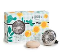 MAISON BERGER Verbena Zest Car Diffuser Metal Clip with Refill