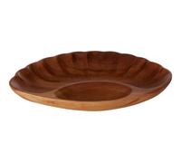 Maison by Premier Acacia Chip and Dip Serving Dish