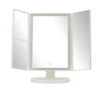 Maison by Premier Beauty Mirror Cassini Tri Fold LED White