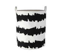 Maison by Premier Black And White Fabric Basket