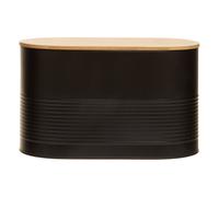 Maison by Premier Black Bread Bin