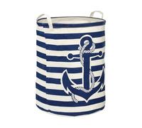 Maison by Premier Blue And White Laundry Bag
