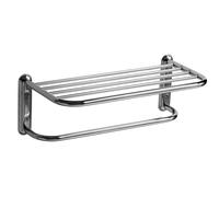 Maison by Premier Chrome Finish Wall Mountable Towel Shelf