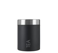 Maison by Premier Enamel Tea Canister Premier Housewares Black One Size