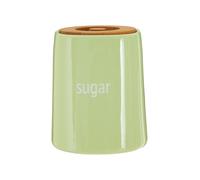 Maison by Premier Fletcher Ceramic Sugar Canister Premier Housewares Green One Size