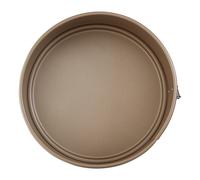 Functional Design Small Cake Pan, Non-Stick Carbon Steel Round Baking Tin For Perfect Cakes, Durable Oven Premier Housewares Gold One Size