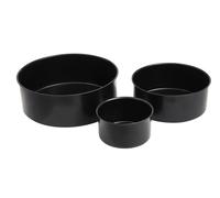 Maison by Premier From Scratch Cake Tins Non Stick Round Set of 3 Black
