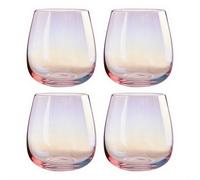 Maison by Premier Frosted Deco Set Of 4 Tumbler Glasses