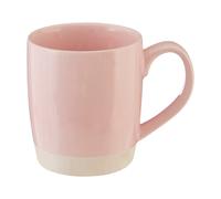 Maison by Premier Glazed Finish Mug Pink & White 372ml