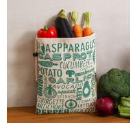 Maison by Premier Green and Natural Vegetable Bag