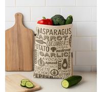 Maison by Premier Grey and Natural Vegetable Bag
