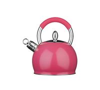 Maison by Premier - Hot Pink Whistling Kettle - 2.4 Ltr - Contemporary look.