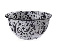 Maison by Premier Medium Metal Bowl, Stylish Black And Gold Bowl For Snacks, Nuts Or Decor, Durable Metal Construction