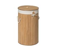 Maison by Premier Natural Round Laundry Hamper