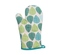 Maison by Premier Oven Glove Leaf Blue/Green