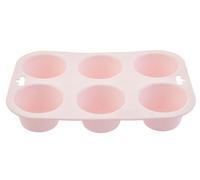 Maison by Premier Pastel Pink 6 Cup Muffin Mould