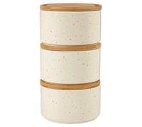 Maison by Premier Set of 3 Stackable Canisters
