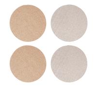 Maison by Premier Set of 4 Reversible Gold And Silver Glitter Placemats
